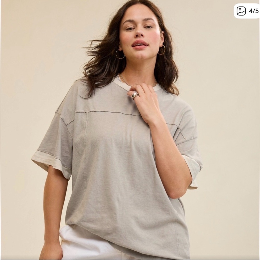 aerie Crew Oversized Boyfriend T-Shirt in M EUC